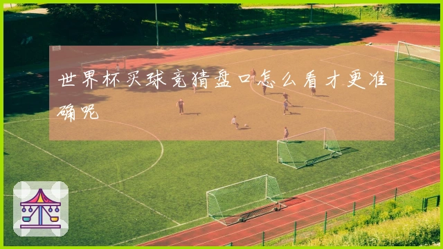 世界杯买球竞猜盘口怎么看才更准确呢