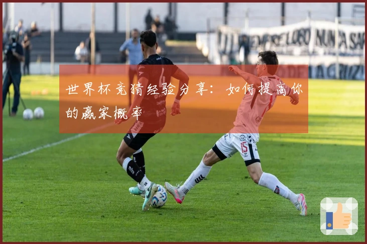 世界杯竞猜经验分享：如何提高你的赢家概率